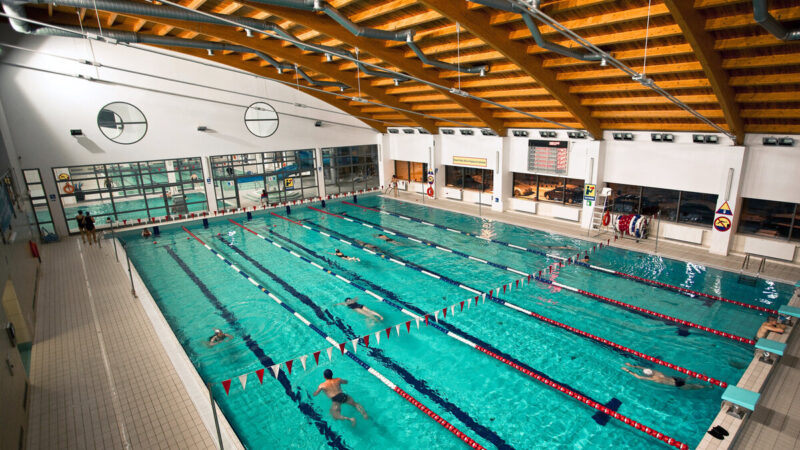 Basen AGH i zajec z nauki pływania